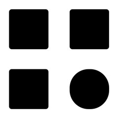 Vector Design Menu Icon Style