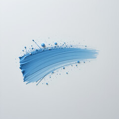 abstract blue stroke