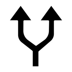 Vector Design Double Arrow Icon Style