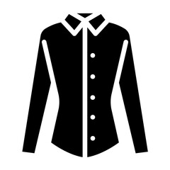 Vector Design Dress Shirt Icon Style