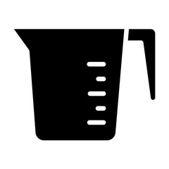 Vector Design Measuring Cup Icon Style