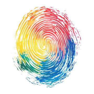 recommend clip art: Abstract Fingerprint Design on transparent background.