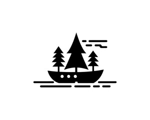 illustration of a ship