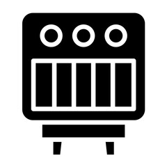 Vector Design Heater Icon Style