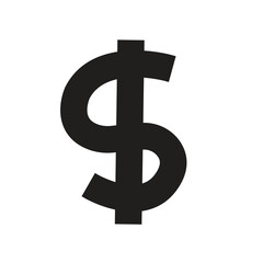 Dollar sign vector, dollar sign clip art, hand drawn dollar sign, dollar symbol in doodle style, currency symbol illustration