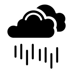 Vector Design Rainy Icon Style