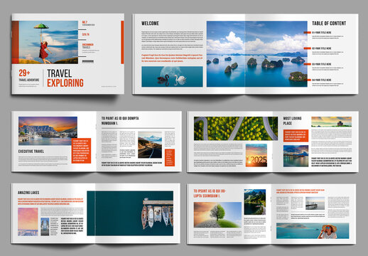Travel Magazine Layout