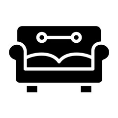 Vector Design Sofa Icon Style