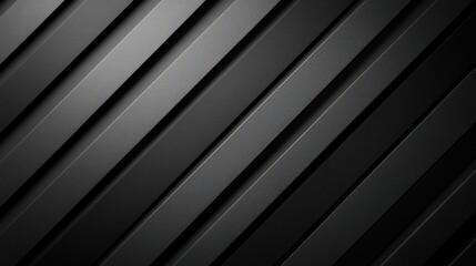 Obraz premium Abstract dark gray diagonal lines background.