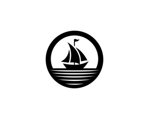 Ship Logo Design Template