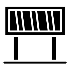 Vector Design Barrier Icon Style