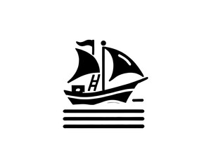 Ship Logo Design Template