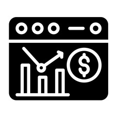 Vector Design Business Growth Icon Style