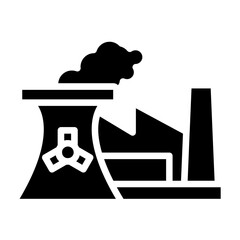 Vector Design Nuclear Energy Icon Style