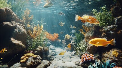 Fototapeta premium Ecology Icons: Exploring the Interconnected Relationships of Nature and Environment