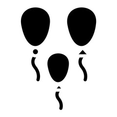 Vector Design Ballons Icon Style