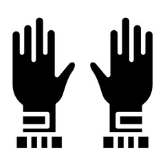 Obraz premium Vector Design Winter Gloves Icon Style