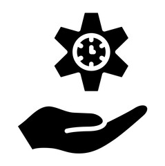 Vector Design Time Management Icon Style