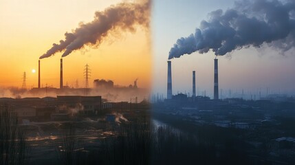 PM 2.5 levels vary between urban and rural areas