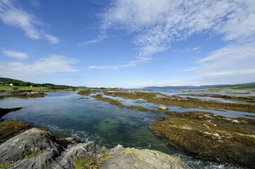 On the RV 17 coast road, Northern Norway, Norway, Scandinavia, Europe