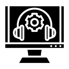 Vector Design Support Icon Style