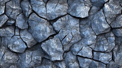 Stunning Gray and Blue Rock Texture Pattern