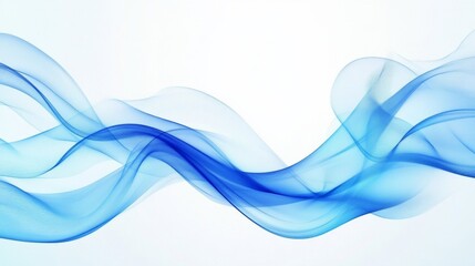 Fototapeta premium Abstract Blue Wave Design Graphic Background