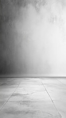 concrete wall and floor