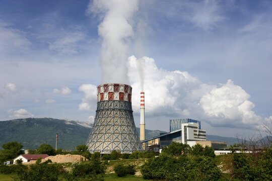 Thermal power plant TE Gacko, Gacko, Republic of Srpska, Bosnia and Herzegovina, Europe