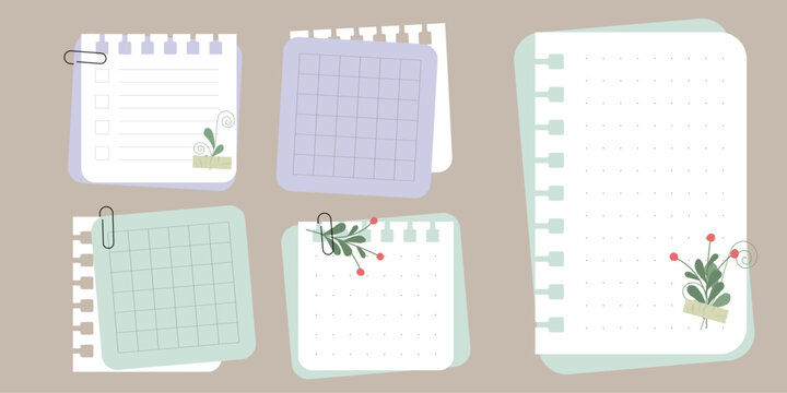 Bullet journal template. Weekly, daily planer. Mental health planer. Ready to print 8,5x11 in pages