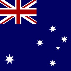 Fototapeta premium Official national flag of Heard Island and McDonald Islands