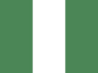 Official national flag of Nigeria