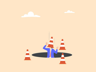 The risk of a business crisis or serious failure