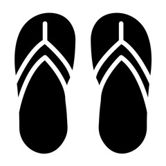 Vector Design Flip Flop Icon Style