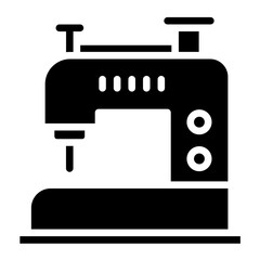 Vector Design Sewing Machine Icon Style