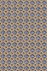 Seamless tileable decorative background pattern