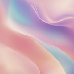 Smooth gradient abstract image featuring soft pastel shades of pink, purple, and blue, AI generated