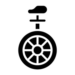 Vector Design Monocycle Icon Style © Srxtreme