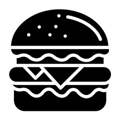 Vector Design Burger Icon Style