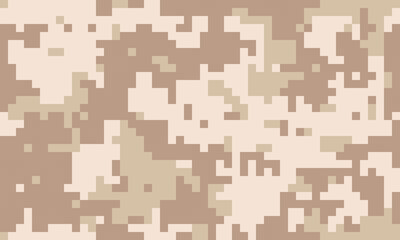 Endless camouflage material race. Battle carnival wallpaper clothing. Paper virtual pixelated minimalist.
