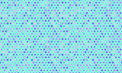 Colorful dotted pattern featuring round spots in a repeating layout. Ideal for creating abstract backgrounds, seamless textiles, and geometric wallpapers.