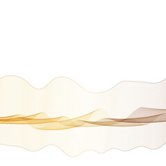 Green abstract wave. Presentation template. Eps 10