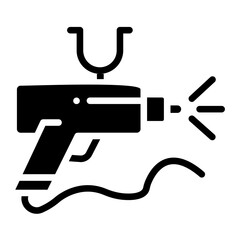 Vector Design Spray Nozzle Icon Style