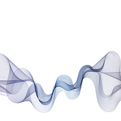 Blue wave. Abstract background for presentations. Vector design element. Eps 10