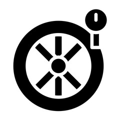 Vector Design Tire Maintenance Icon Style