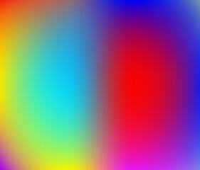 Colourful, liquid gradient with a defocused look, creating a soft, vibrant background ideal for vector art, posters, or digital designs.