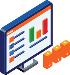 Data Analysis and Review Icon in SVG Format"