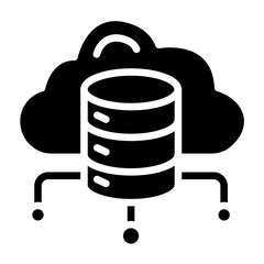 Vector Design Cloud Computing Icon Style