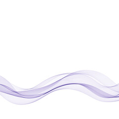 Blue vector wave. Decor element. Layout for advertising. Eps 10