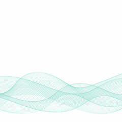 Blue abstract wave. Vector stylish background. Design element. Eps 10